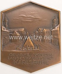 NSKK Erinnerungsplakette für die NSKK Grenzland-Zuverlässigkeitsfahrt 650 km durch den Schwarzwald 1.7.1934