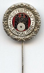 Deutscher Schützenbund ( DSB ) - Ehrennadel in Silber " Meisterschaft Kleinkaliber "