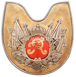 Königreich Preußen Ringkragen für Offiziere im Regiment der Gardes du Corps