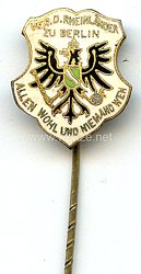 Verein der Rheinländer zu Berlin " Allen wohl und niemand weh " - Mitgliedsabzeichen