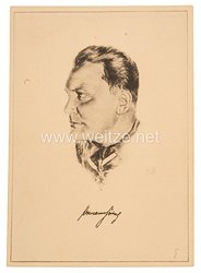 III. Reich - Propaganda-Postkarte - " Hermann Göring "