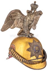 Zaristisches Rußland Helm für Offiziere des Chevalier-Garde-Regiments bzw. des Leib-Garde-Kürassier-Regiments des Zaren