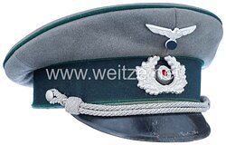 Wehrmacht Heer Schirmmütze für einen Offizier und Wehrmachtsbeamten