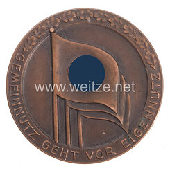 NSDAP unbekannte Medaille "Gemeinnutz vor Eigennutz - Deutsche Saat 1934"