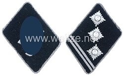 Waffen-SS Paar Kragenspiegel für einen SS-Obersturmführer
