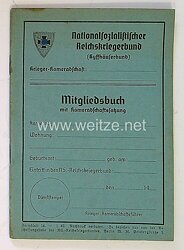 Deutscher Reichskriegerbund ( Kyffhäuserbund ) e.V. - Mitgliedsbuch