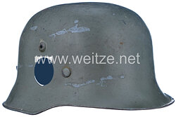 SS-Verfügungstruppe/Waffen-SS Parade-Stahlhelm M 38 mit einen  Emblemen