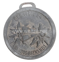 Gebirgsjäger - Tragbares Erinnerungsabzeichen Gebirgs-Pionier-Btl. 54 1943 Kuban-Brückenkopf  Montenegro Albanien Griechenland Serbien
