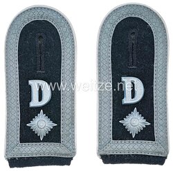Waffen-SS Paar Schulterstücke für einen SS-Oberscharführer im SS-Panzergrenadier Regiment "Deutschland "