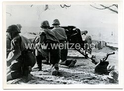 Wehrmacht Pressefoto: In dem vordersten Stützpunkt 7.10.1943
