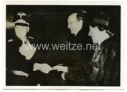 III. Reich Pressefoto: Manfred von Ribbentrop in Polen 26.1939