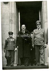 III. Reich Pressefoto: Japanischer Botschafter Kurusu Saburō zu Besuch in Berlin