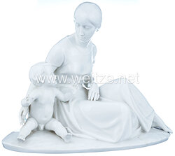 SS-Porzellanmanufaktur Allach - Mutter mit Kind