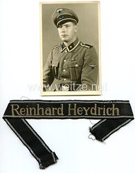 Waffen-SS Ärmelband für Mannschaften SS-Gebirgsjäger-Regiment 11 "Reinhard Heydrich"