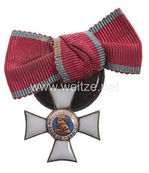 Hessen Miniatur Ritterkreuz 1. Klasse des Großherzoglichen Hessischen Verdienst-Ordens Philipp d. Grossmüthigen