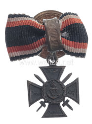 Ehrenkreuz des Marine-Korps 1914-1918, sogenanntes "Flandernkreuz" - Miniatur