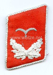 Luftwaffe Einzel Kragenspiegel für einen Leutnant der Flakartillerie 