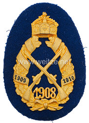 Deutsches Reich 1871-1918 Kaiserabzeichen für die Infanterie mit dreimaliger Verleihung 1908 1909 1910