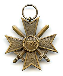 Kriegsverdienstkreuz 1939 2.Klasse mit Schwertern  - Ausführung 1957