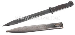 Wehrmacht Heer (WH) Bajonett M 84/98 III.m. .