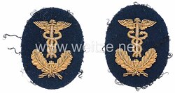 Kriegsmarine Paar Ärmelabzeichen für Offiziere der Reserve Verwaltungslaufbahn