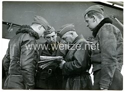 Luftwaffe Pressefoto: Bei den deutschen Freiwilligen in Spanien! Erste Bildberichte von der deutschen Legion