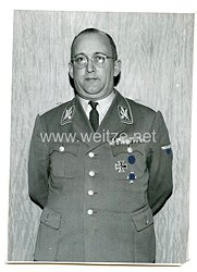 III. Reich Pressefoto: Führer der Reichskriegsopferführsorge Oberlindauer in Antwerpen