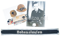 Waffen-SS Ärmelband für Mannschaften der 9.SS-Panzer-Division "Hohenstaufen"