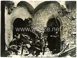 Luftwaffe Fallschirmjäger Pressefoto: in der Hölle von Cassino  
