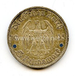 III. Reich Geldmünze 5 Reichsmark 1935