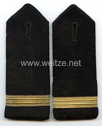 Bundesrepublik Deutschland Bundesmarine: Paar Schulterstücke für einen Leutnant zur See 