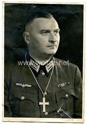 Wehrmacht Heer Portraitfoto eines Heeresgeistlichen 