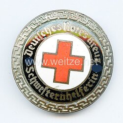 Deutsches Rotes Kreuz ( DRK ) - Brosche " Schwesternhelferin "