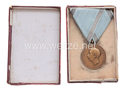 Königreich Bulgarien Zar Boris III (1918-1943) - Verdienstmedaille in Bronze