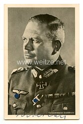 Wehrmacht Heer - Originalunterschrift von Ritterkreuzträger Generaloberst Heinz Guderian