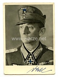 Wehrmacht Heer - Originalunterschrift von Ritterkreuzträger Generaloberst Eduard Dietl