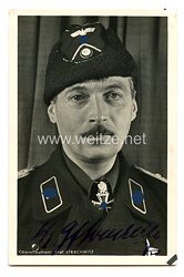 Wehrmacht Heer - Originalunterschrift von dem 11. Brillantenträger Oberstleutnant Hyazinth Graf Strachwitz