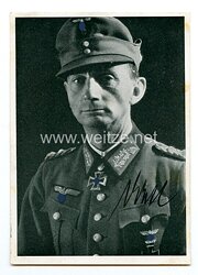 Wehrmacht Heer - Originalunterschrift von Ritterkreuzträger General der Gebirgstruppen Eduard Dietl