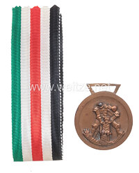 Deutsch-Italienische Erinnerungsmedaille an den Afrika-Feldzug in Bronze