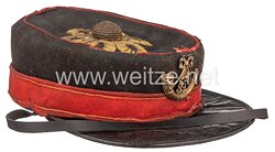 Großbritannien Dienstmütze (Forage Cap) Modell 1855 für einen Offizier im 39th (Dorsetshire) Regiment of Foot