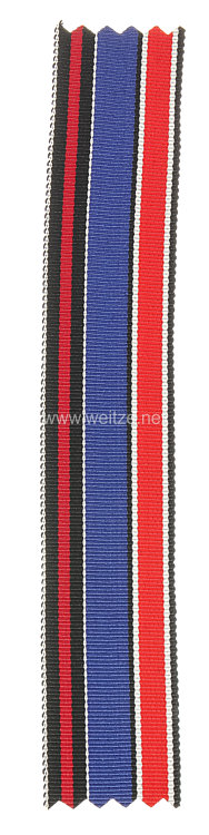 Originales Band zur Medaille zur Erinnerung an den 1. Oktober 1938, Eisernes Kreuz 2. Klasse 1939 und Dienstauszeichnung