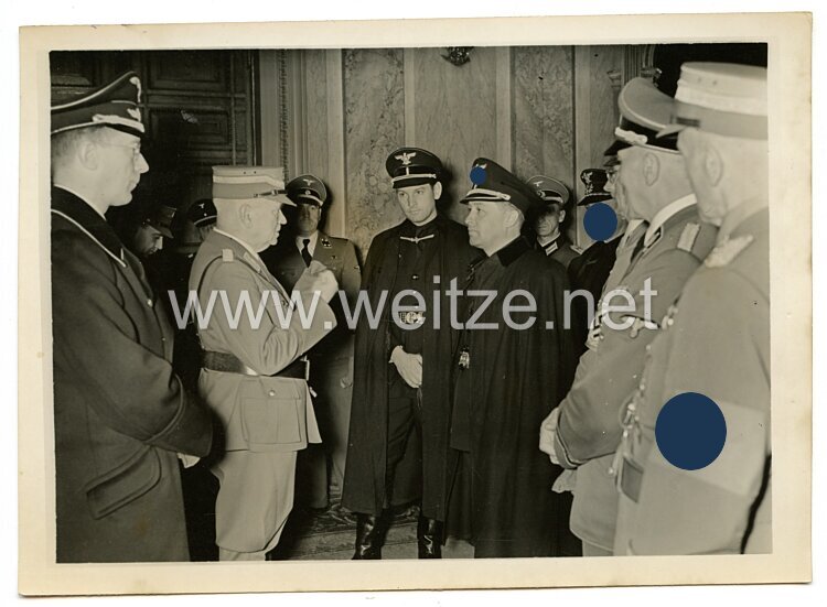 III. Reich Pressefoto: Salo Mach besucht München 18.10.1942