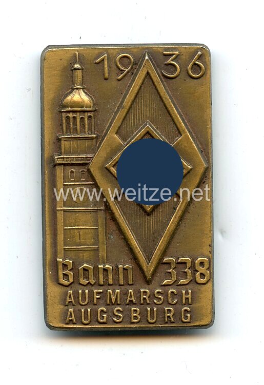 HJ - Bann 338 Aufmarsch Augsburg 1936