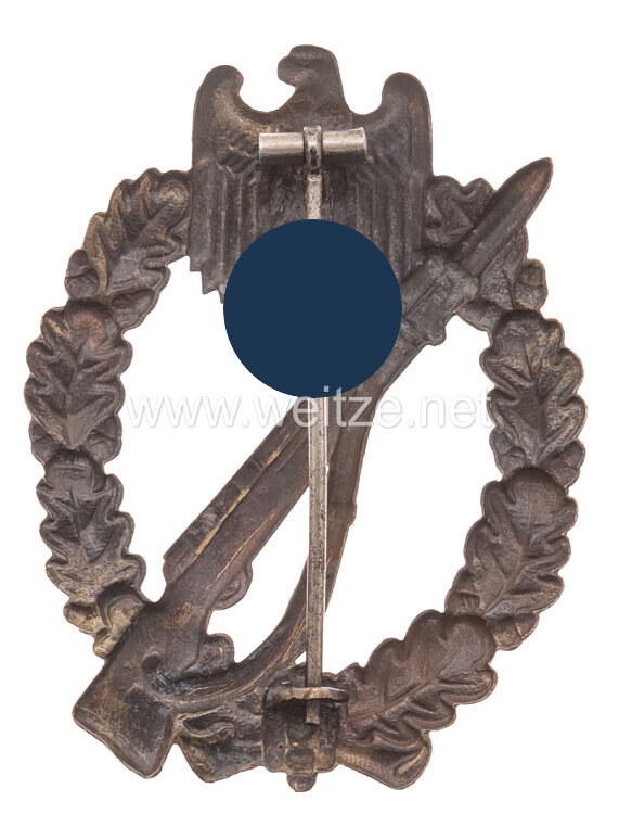 Infanteriesturmabzeichen in Bronze - Otto Schickle Bild 2