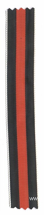 Originales Band zur Medaille zur Erinnerung an den 1.Oktober 1938