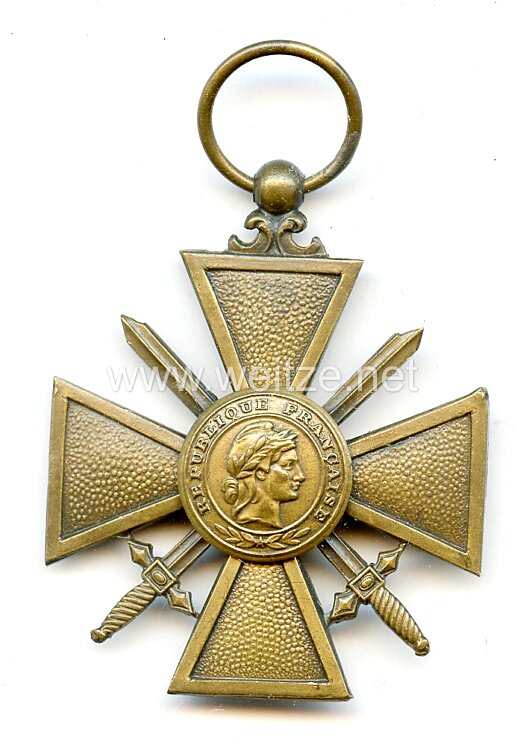 Frankreich "Croix de guerre 1939-1940" mit Stern 