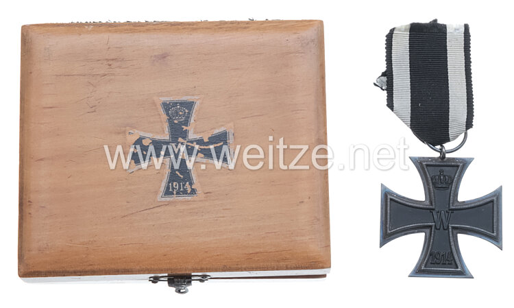 Preussen Eisernes Kreuz 1914 2. Klasse im Etui