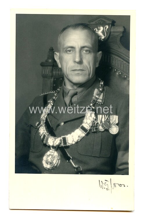 III. Reich Portraitfoto mit Bürgermeisterkette