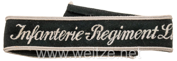 Wehrmacht Heer Ärmelband "Infanterie-Regiment List" 