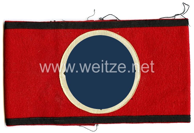 Allgemeine-SS/SS-Verfügungstruppe Armbinde für den schwarzen Dienstrock